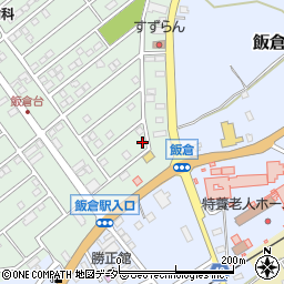 千葉県匝瑳市飯倉台22-2周辺の地図