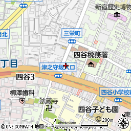 ＫＣ四谷ビル周辺の地図