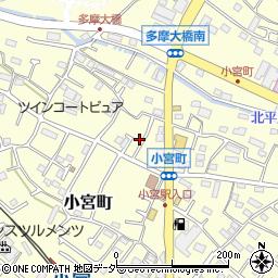 東京都八王子市小宮町919周辺の地図