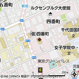 東京都千代田区四番町5-8周辺の地図