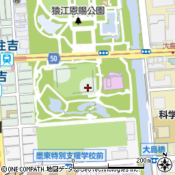 東京都江東区住吉2丁目周辺の地図