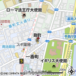 東京都千代田区一番町4-64周辺の地図