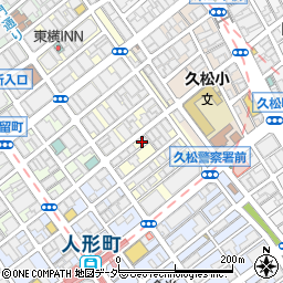 東京都中央区日本橋富沢町6-6周辺の地図