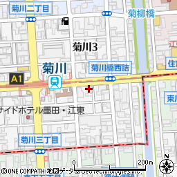 シャンボール菊川周辺の地図