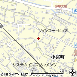 東京都八王子市小宮町731周辺の地図