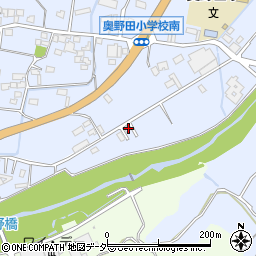 山梨県甲州市塩山熊野827-2周辺の地図