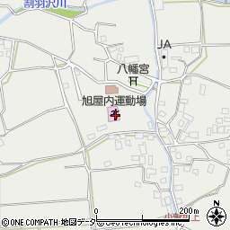 韮崎市営旭屋内運動場周辺の地図