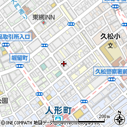 東京都中央区日本橋富沢町7-2周辺の地図
