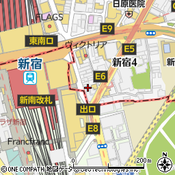 りそな銀行新宿駅新南口 ａｔｍ 新宿区 銀行 Atm の住所 地図 マピオン電話帳