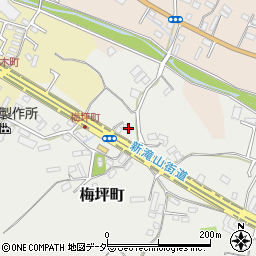 東京都八王子市梅坪町269周辺の地図