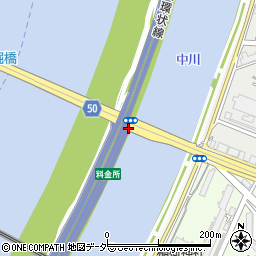 船堀橋入口周辺の地図