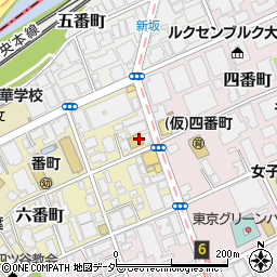インスティトゥト・セルバンテス東京　オーディトリアム周辺の地図