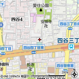 東京都新宿区愛住町1周辺の地図