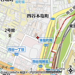 東京都新宿区四谷本塩町4-8周辺の地図