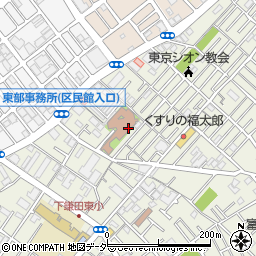 江東園老人ホーム周辺の地図