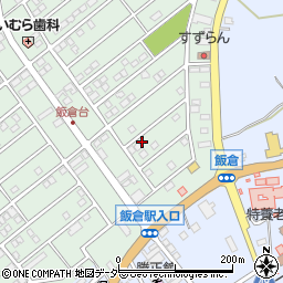 千葉県匝瑳市飯倉台23-19周辺の地図