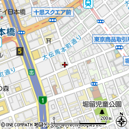 株式会社データベース　東京支店周辺の地図