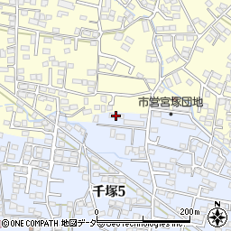 パークサイド千塚周辺の地図