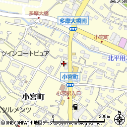 東京都八王子市小宮町921周辺の地図