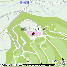 勝沼ゴルフコース周辺の地図