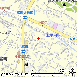 東京都八王子市小宮町956周辺の地図