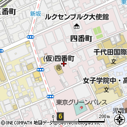 東京都千代田区四番町5-7周辺の地図