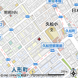 東京都中央区日本橋富沢町5周辺の地図