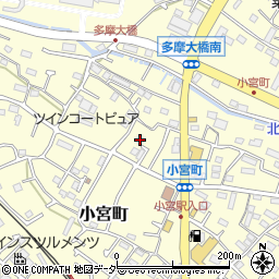 東京都八王子市小宮町918周辺の地図