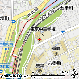 東京都千代田区五番町14-1周辺の地図