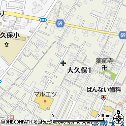エルザ１番館周辺の地図