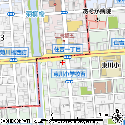 ＥＮＥＯＳソニックスＤｒ．Ｄｒｉｖｅ江東住吉ＳＳ周辺の地図