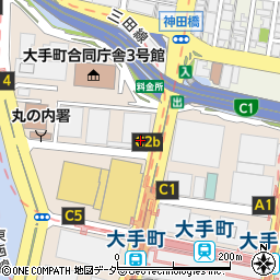 個室処 稲田屋 大手町店周辺の地図