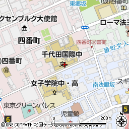 東京都千代田区四番町11-8周辺の地図