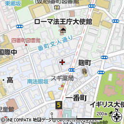 東京都千代田区一番町18-3周辺の地図