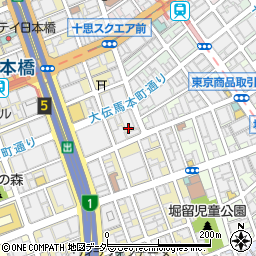 順順餃子房 小伝馬町店周辺の地図