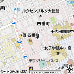 東京都千代田区四番町5周辺の地図