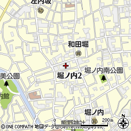 杉並教会・日本長老教会周辺の地図