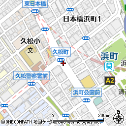 久松町周辺の地図