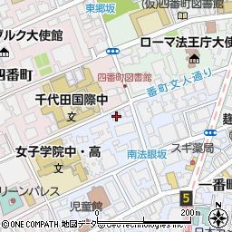 東京都千代田区一番町22-4周辺の地図