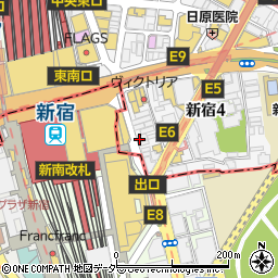 三菱ＵＦＪモルガン・スタンレー証券株式会社新宿支店周辺の地図