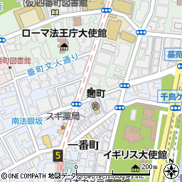 東京都千代田区三番町5-10周辺の地図
