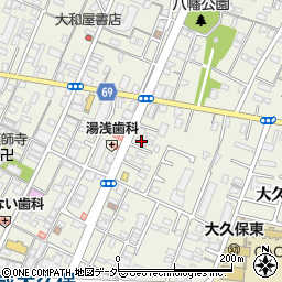 千葉県習志野市大久保周辺の地図