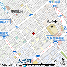 東京都中央区日本橋富沢町7周辺の地図