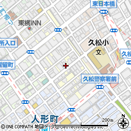 東京都中央区日本橋富沢町7-16周辺の地図