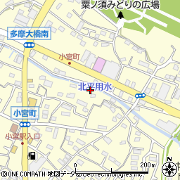 東京都八王子市小宮町961周辺の地図