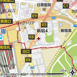 ＳＣ探偵事務所　新宿支社周辺の地図