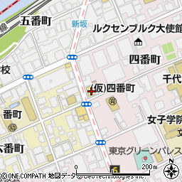 東京都千代田区四番町4-9周辺の地図