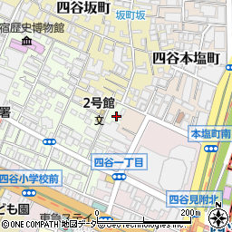 コインパーク三栄町第２駐車場周辺の地図