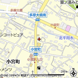 東京都八王子市小宮町923周辺の地図