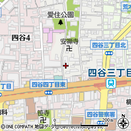東京都新宿区愛住町2周辺の地図